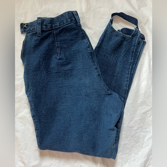 Vintage Bill Blass Stirrups Denim Made In USA Sz 12 - Picture 9 of 14